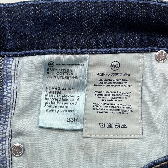 Ag Adriano Goldschmied The Farrah Skinny Ankle Size 33R - Picture 10 of 16